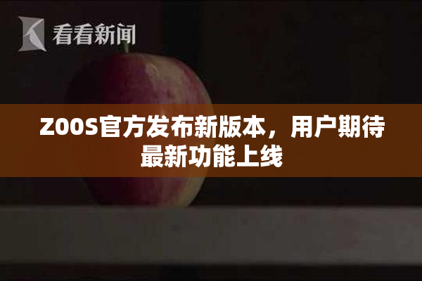 Z00S官方发布新版本，用户期待最新功能上线