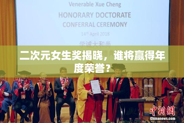 二次元女生奖揭晓，谁将赢得年度荣誉？