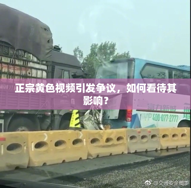 正宗黄色视频引发争议，如何看待其影响？
