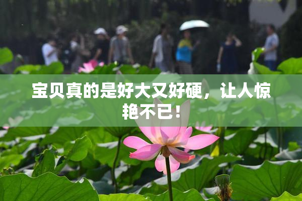 宝贝真的是好大又好硬，让人惊艳不已！