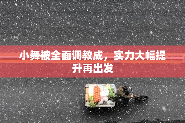 小舞被全面调教成，实力大幅提升再出发