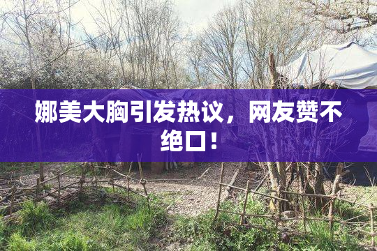 娜美大胸引发热议，网友赞不绝口！