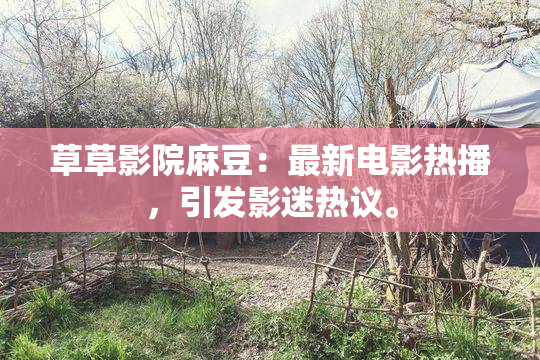 草草影院麻豆：最新电影热播，引发影迷热议。