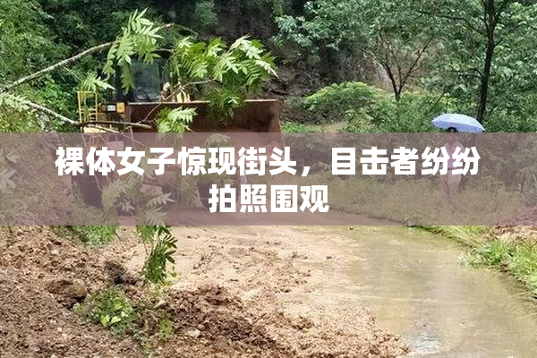 裸体女子惊现街头，目击者纷纷拍照围观