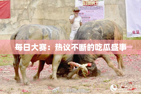 每日大赛：热议不断的吃瓜盛事