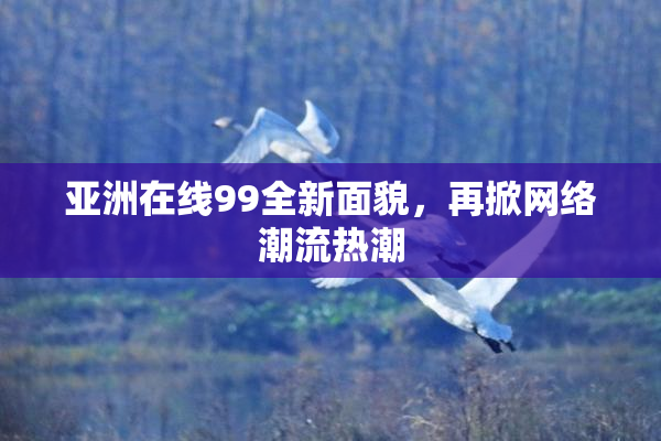 亚洲在线99全新面貌，再掀网络潮流热潮