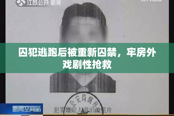囚犯逃跑后被重新囚禁，牢房外戏剧性抢救
