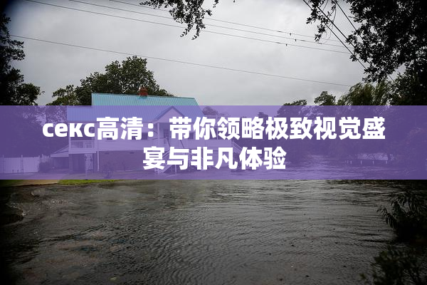 ceкс高清：带你领略极致视觉盛宴与非凡体验