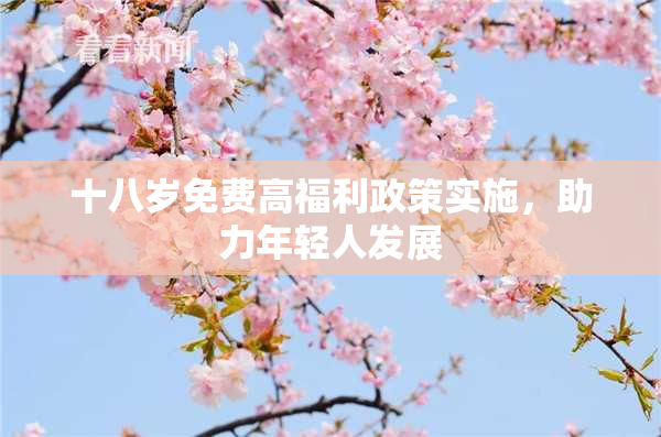 十八岁免费高福利政策实施，助力年轻人发展