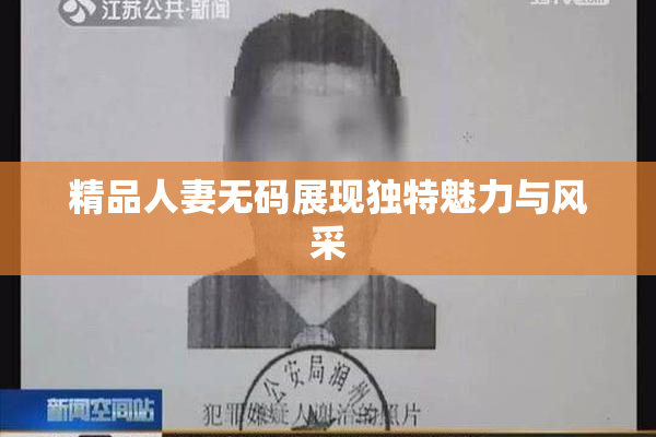 精品人妻无码展现独特魅力与风采