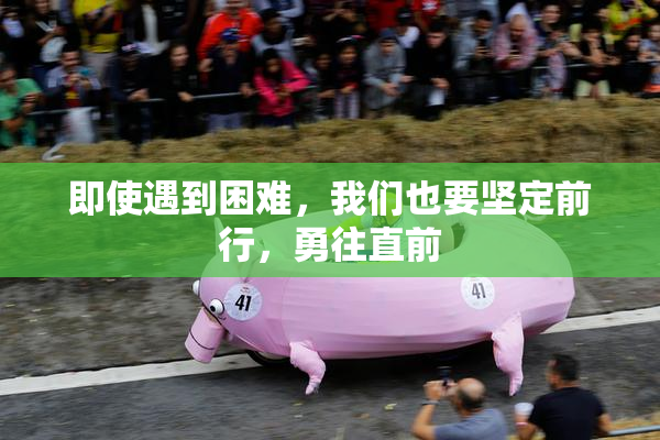 即使遇到困难，我们也要坚定前行，勇往直前