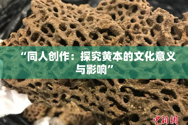 “同人创作：探究黄本的文化意义与影响”
