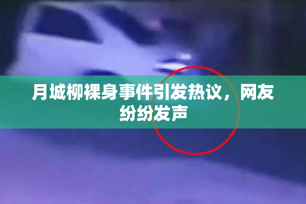 月城柳裸身事件引发热议，网友纷纷发声