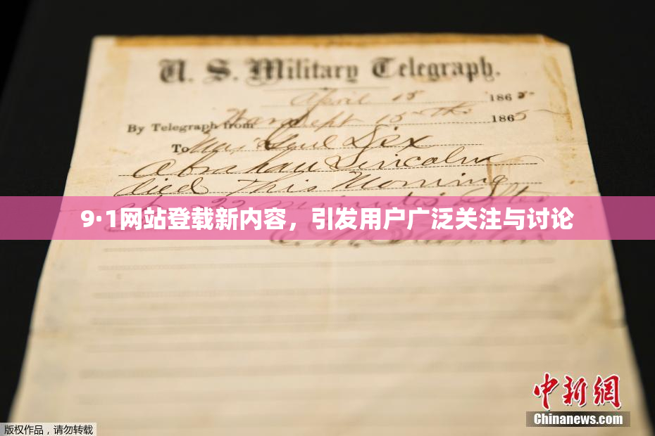 9·1网站登载新内容，引发用户广泛关注与讨论