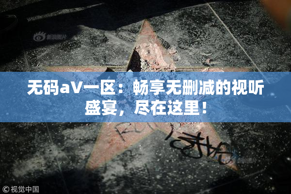 无码aV一区：畅享无删减的视听盛宴，尽在这里！