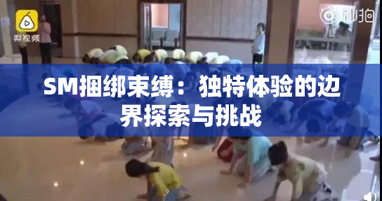 SM捆绑束缚：独特体验的边界探索与挑战