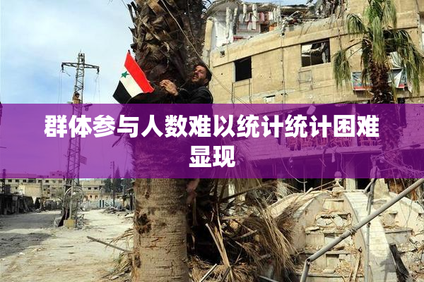 群体参与人数难以统计统计困难显现