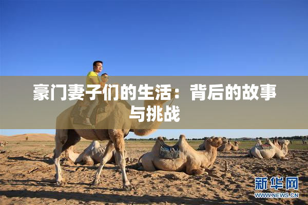 豪门妻子们的生活：背后的故事与挑战