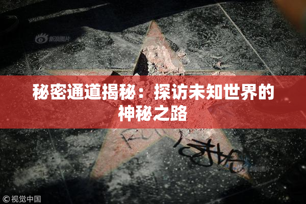 秘密通道揭秘：探访未知世界的神秘之路