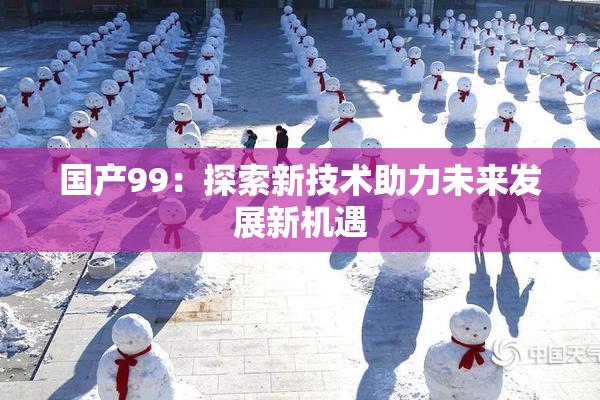 国产99：探索新技术助力未来发展新机遇