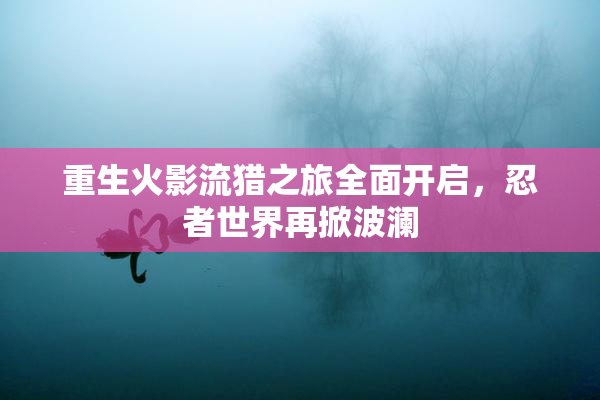 重生火影流猎之旅全面开启，忍者世界再掀波澜