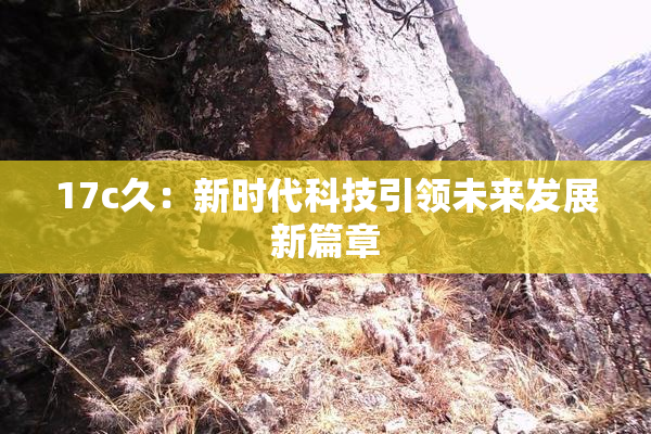 17c久：新时代科技引领未来发展新篇章