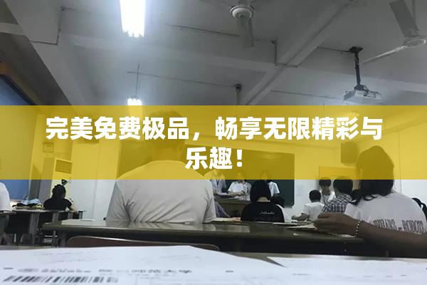 完美免费极品，畅享无限精彩与乐趣！