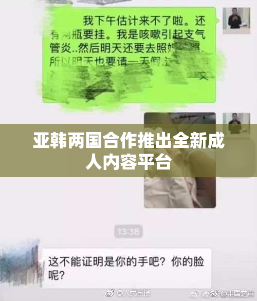 亚韩两国合作推出全新成人内容平台