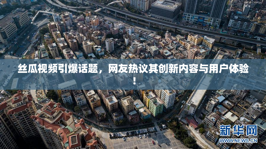丝瓜视频引爆话题，网友热议其创新内容与用户体验！