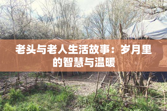 老头与老人生活故事：岁月里的智慧与温暖