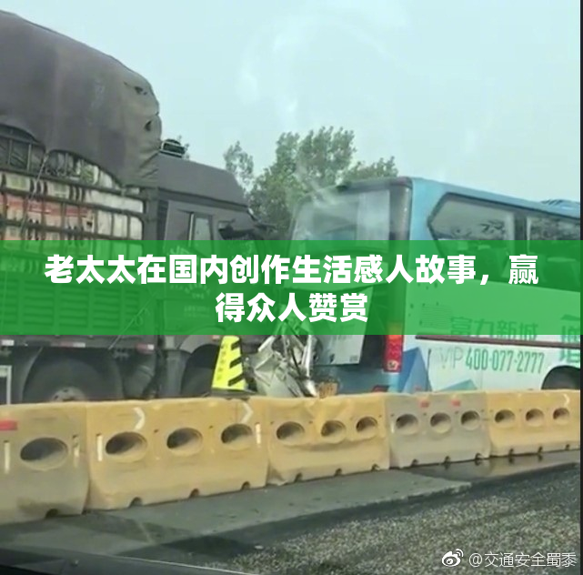 老太太在国内创作生活感人故事，赢得众人赞赏
