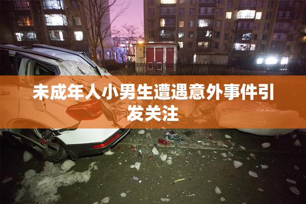 未成年人小男生遭遇意外事件引发关注