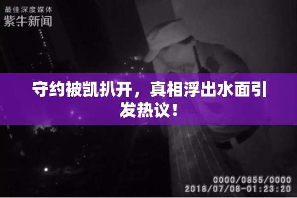守约被凯扒开，真相浮出水面引发热议！