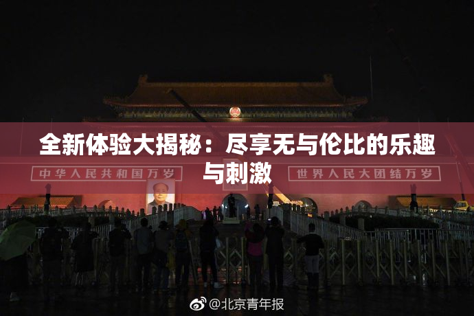 全新体验大揭秘：尽享无与伦比的乐趣与刺激