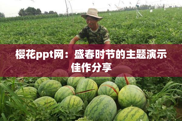 樱花ppt网：盛春时节的主题演示佳作分享