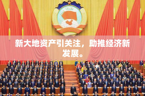 新大地资产引关注，助推经济新发展。
