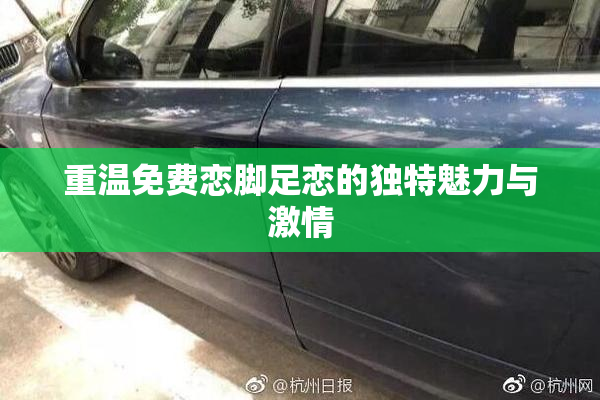重温免费恋脚足恋的独特魅力与激情