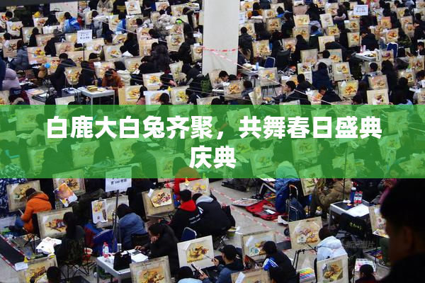 白鹿大白兔齐聚，共舞春日盛典庆典
