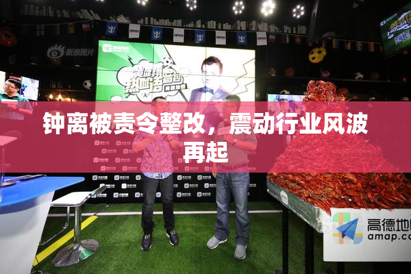 钟离被责令整改，震动行业风波再起