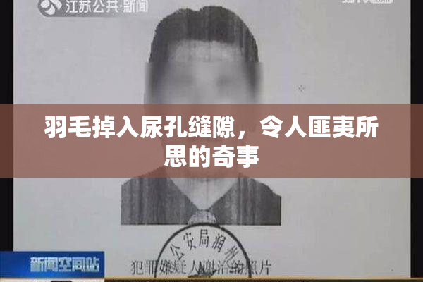 羽毛掉入尿孔缝隙，令人匪夷所思的奇事