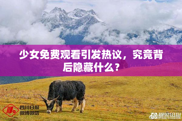 少女免费观看引发热议，究竟背后隐藏什么？