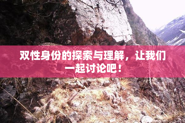 双性身份的探索与理解，让我们一起讨论吧！