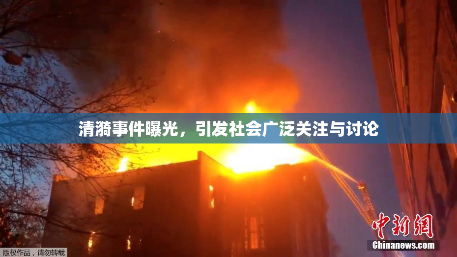 清漪事件曝光，引发社会广泛关注与讨论