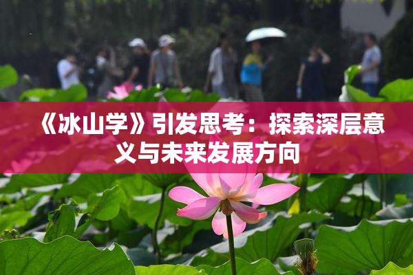 《冰山学》引发思考：探索深层意义与未来发展方向