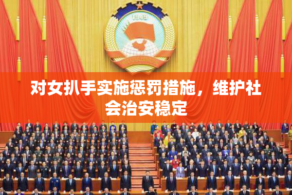 对女扒手实施惩罚措施，维护社会治安稳定