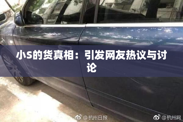 小S的货真相：引发网友热议与讨论