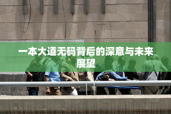 一本大道无码背后的深意与未来展望