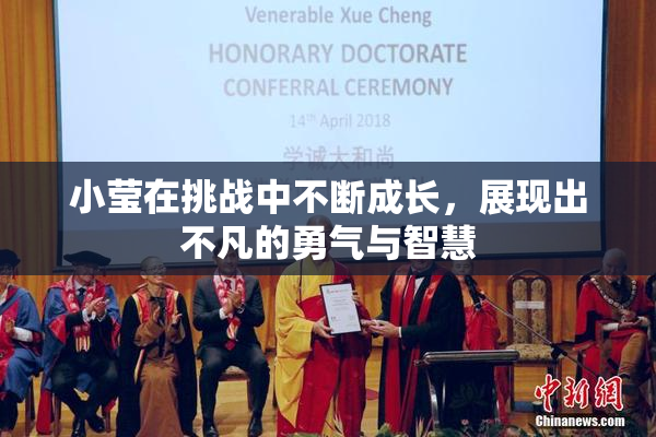 小莹在挑战中不断成长，展现出不凡的勇气与智慧