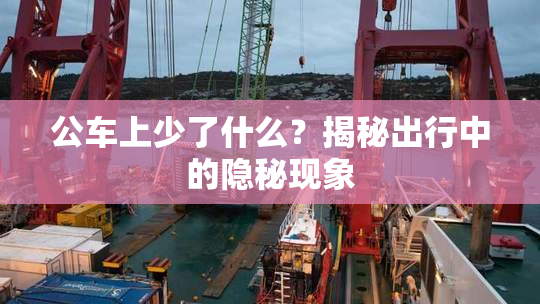 公车上少了什么？揭秘出行中的隐秘现象