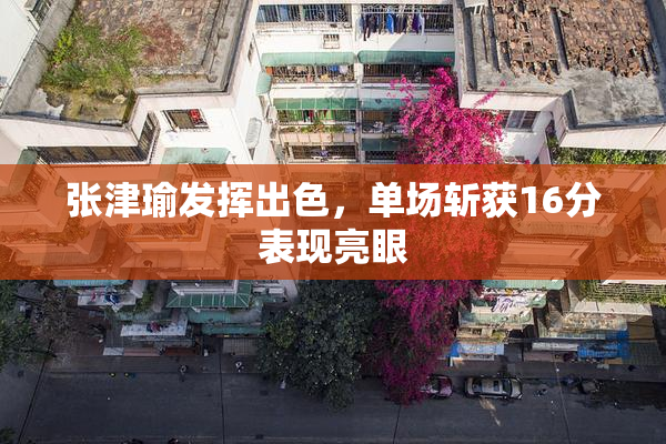 张津瑜发挥出色，单场斩获16分表现亮眼